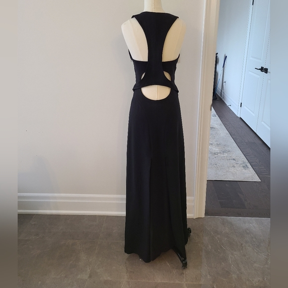 Robert Rodriguez black full length gown - Picture 3 of 9